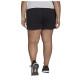 Adidas Γυναικείο σορτς Pacer 3-Stripes (Plus Size)